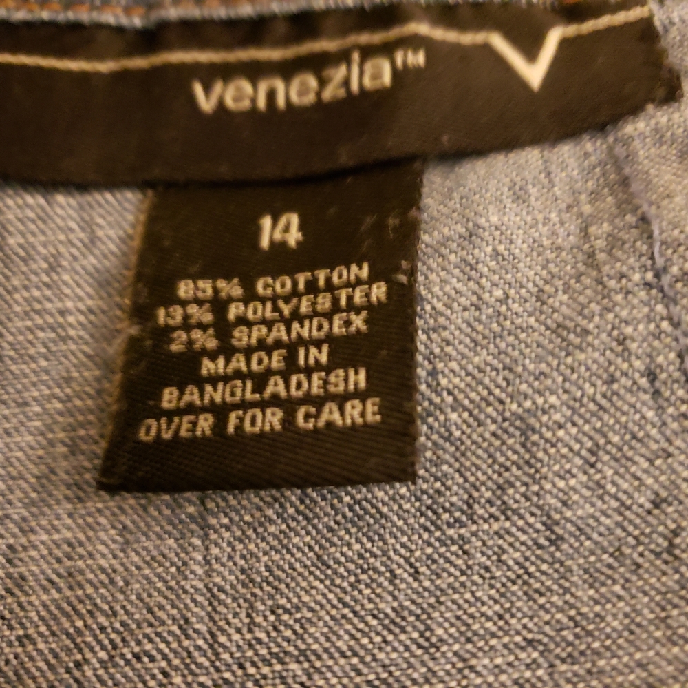 🛍🩱Venezia  Jean Skort - Picture 4 of 6